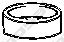 PEUGE 178955 Gasket, exhaust pipe